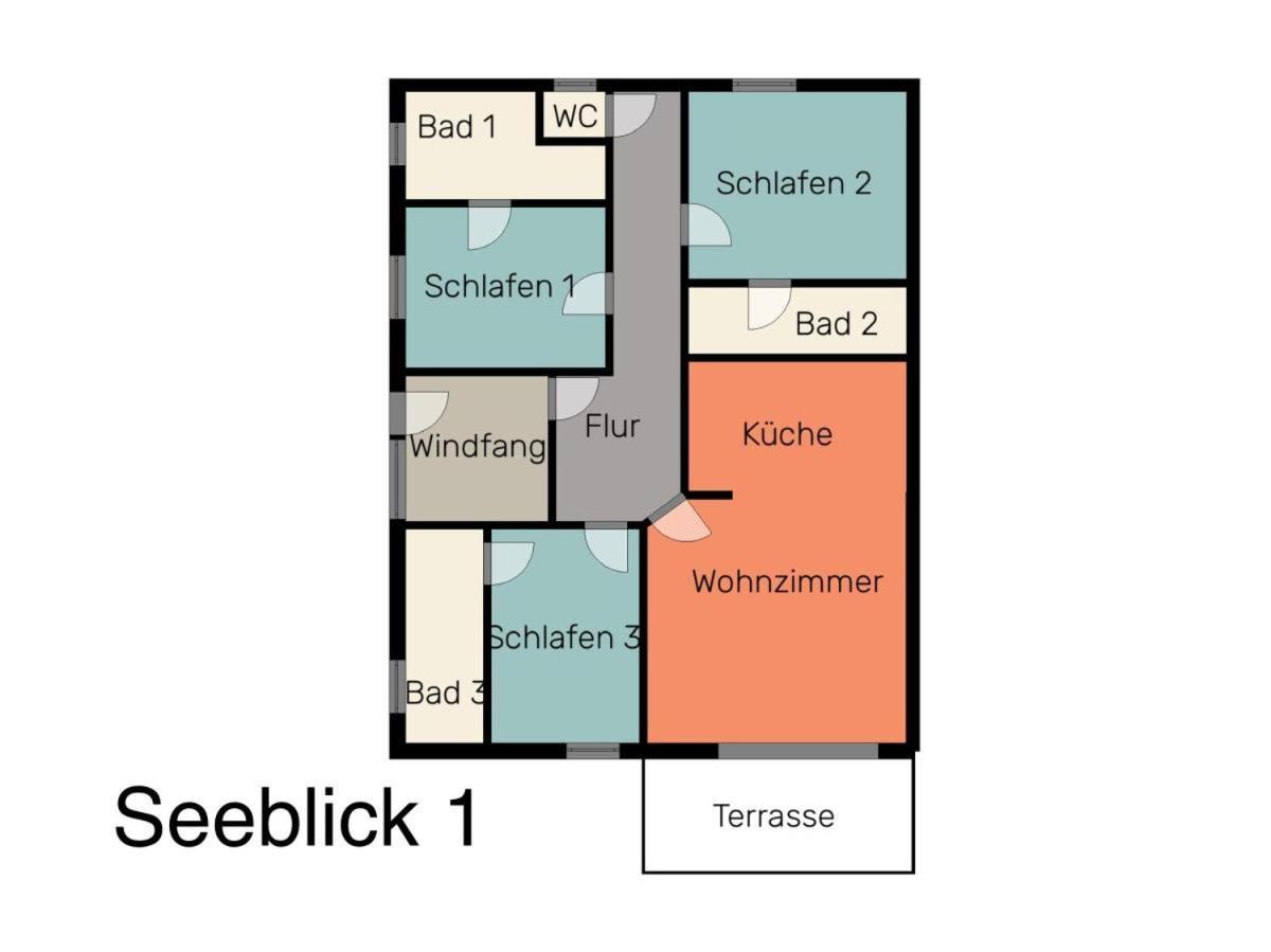 Seeblick 1 Norddeich  Zewnętrze zdjęcie